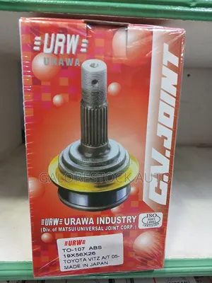 URW TO-107 ABS CV Joint 19×56×26– Toyota Vitz/Yaris KSP90,Belta KSP92