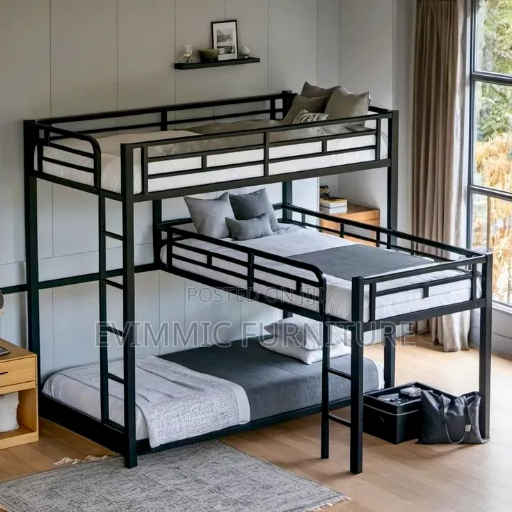 3 Beds in 1! Ideal for Kids Room, Hostel & Airbnb.