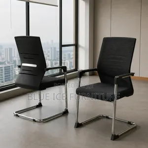 Black Mesh Conference & Reception Chair