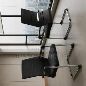 Black Mesh Conference & Reception Chair