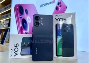 New Vivo Y05 64 GB Black