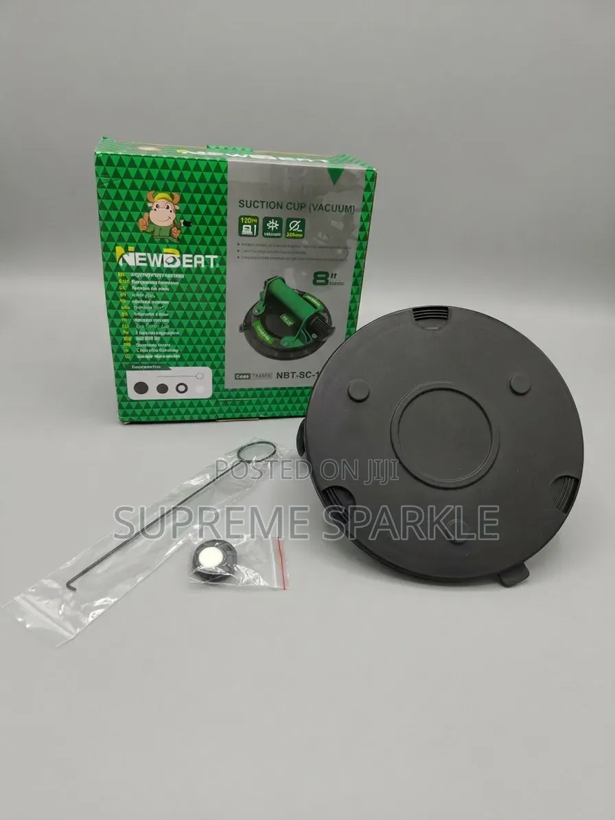 Vacuum Glass Suction Cup Lifter NEWBEAT 8" NBT-SC-120A Heavy Duty