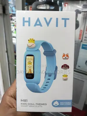Havit M81 Kids Bracelet Smartwatch – Fun, Durable & Safe for Kids