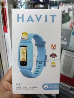Havit M81 Kids Smart Watch Bracelet - Blue
