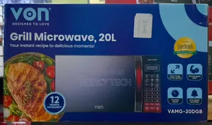 Von 20L Digital Microwave With Grill VAMG-20DGB