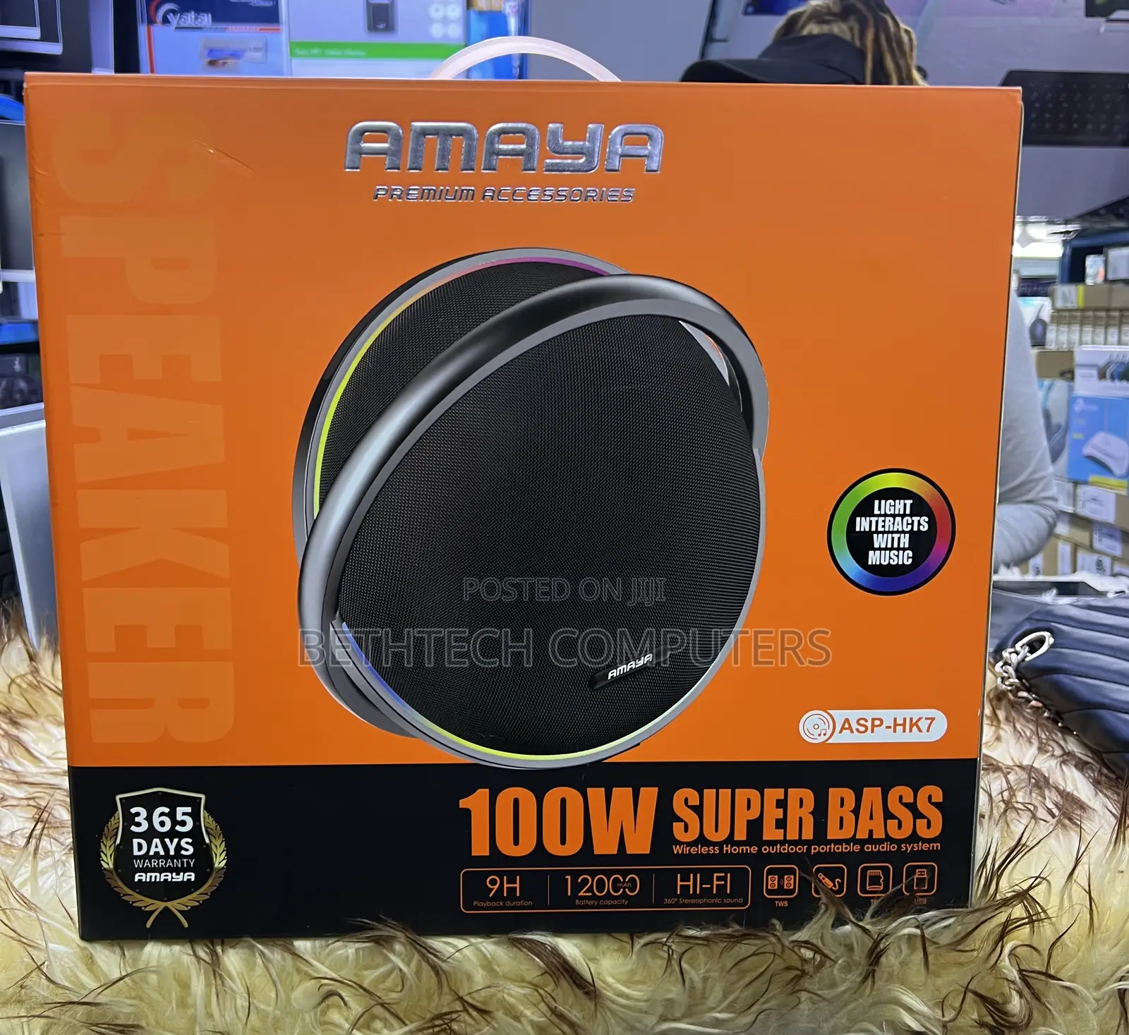 Amaya Super Speaker 100w Supermarket Bass