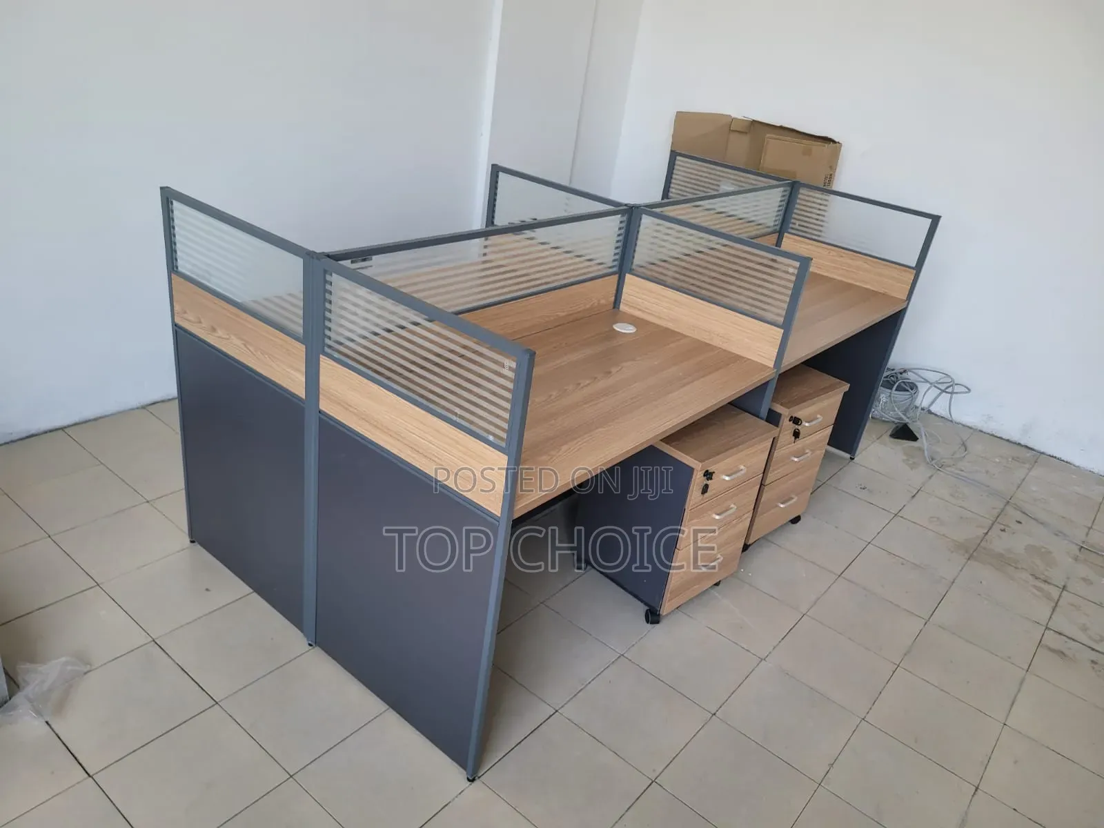 4 - Way Workstations Office Desk