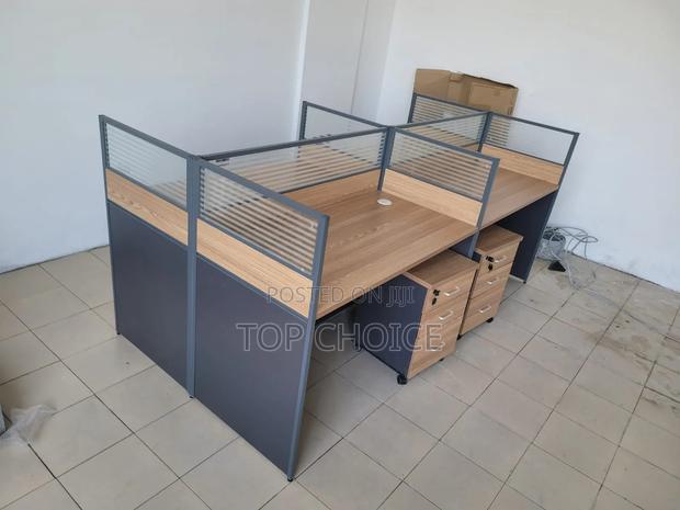 4 - Way Workstations Office Desk