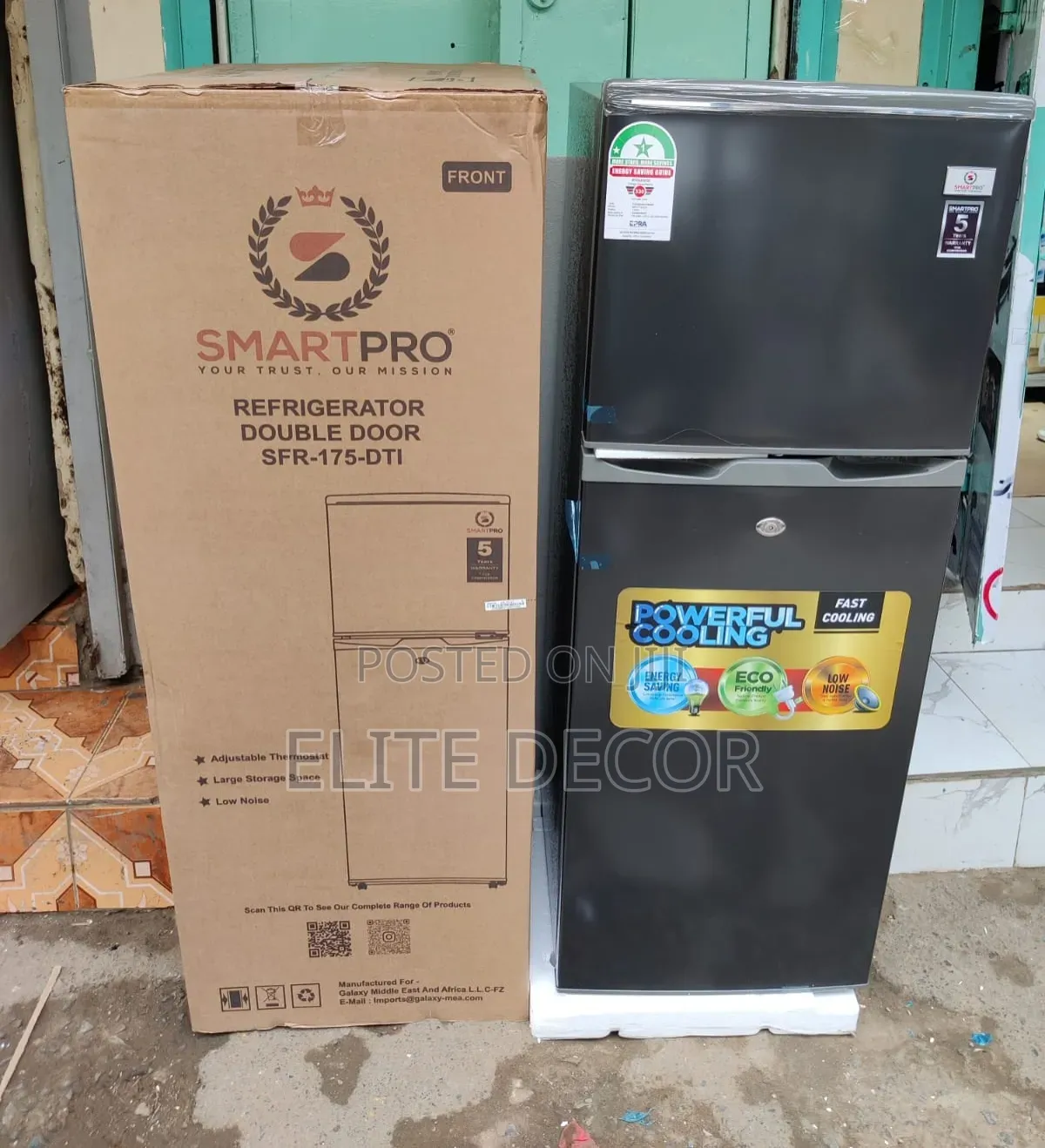 SmartPro 138L 2-Door Refrigerator – 175DTI Keep Your Food Fresh