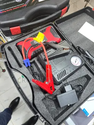 Multi-Function Car Jump Starter 12V Battery Booster With Air Pump