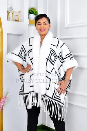 Fleece Cap Women Ponchos
