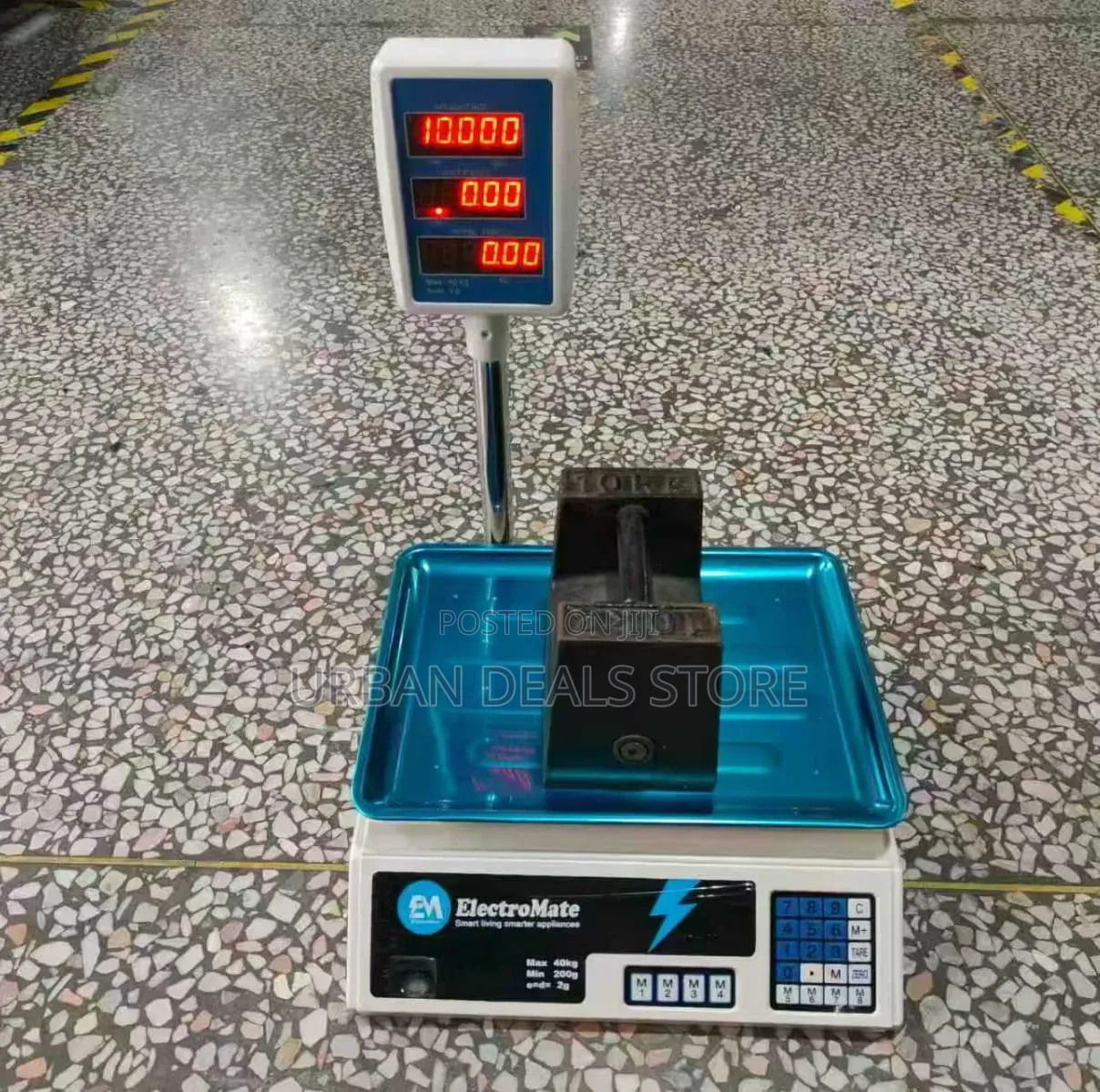 Electromate 40kg Digital Computing Weighing Scale