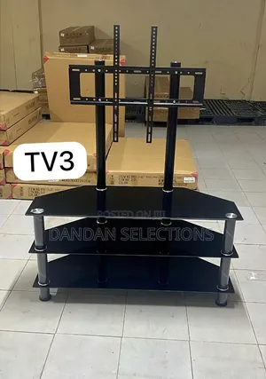 Glass TV Stand With Bracket TV3