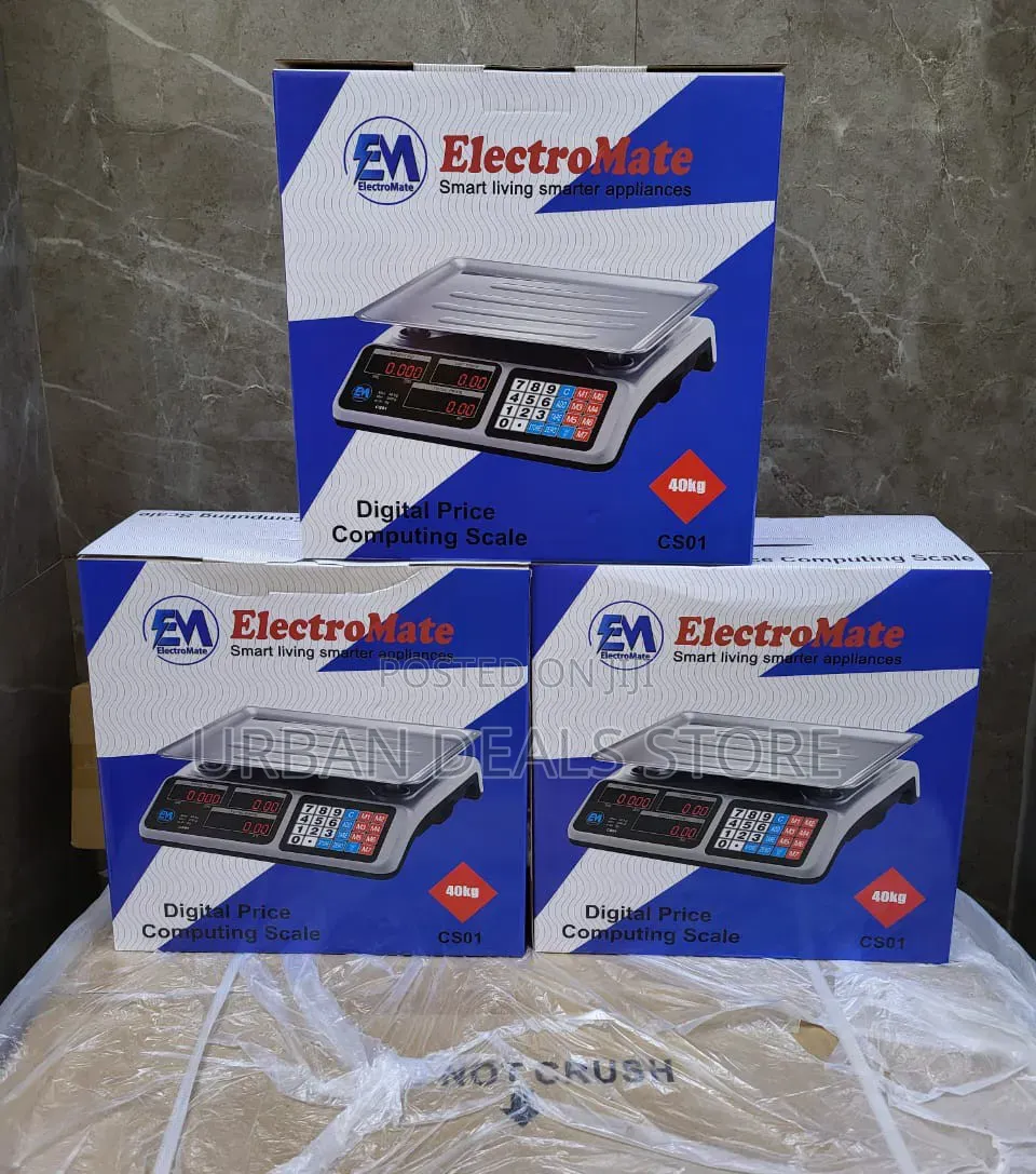 Electromate 40kg Digital Computing Weighing Scale