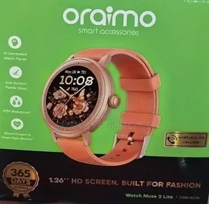 Oraimo Watch Muse 2 Lite OSW-827N 1.26" HD Chic Versatile Smart Watch