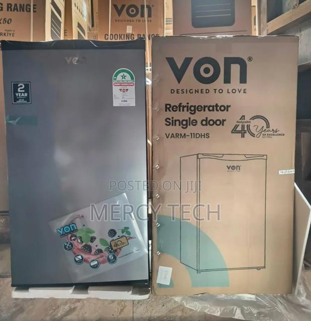 Von 90L Single Door Refrigerator