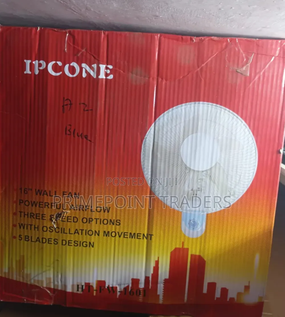 Wall Fan 16 Inch,Ipcone Wall-Mounted Cooling Fan