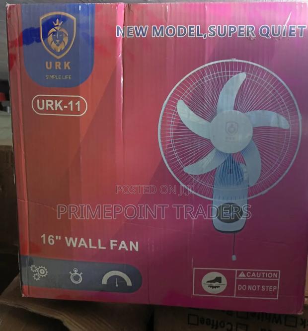 URK 16-Inch Wall Fan – Powerful Airflow - thumbnail 2