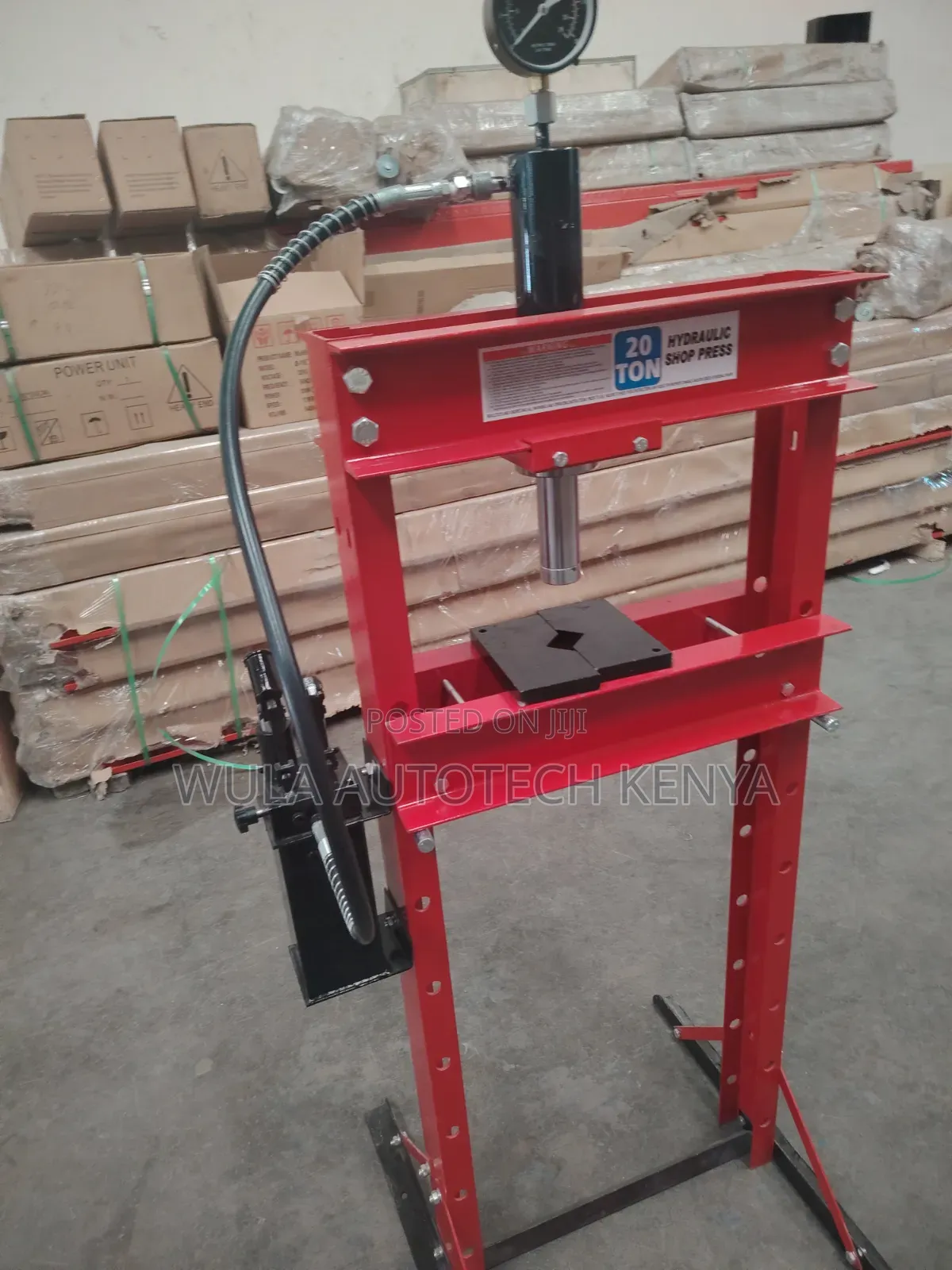 Heavy Duty Workshop Equipment 20tns New Press Machine Sunshine Italy