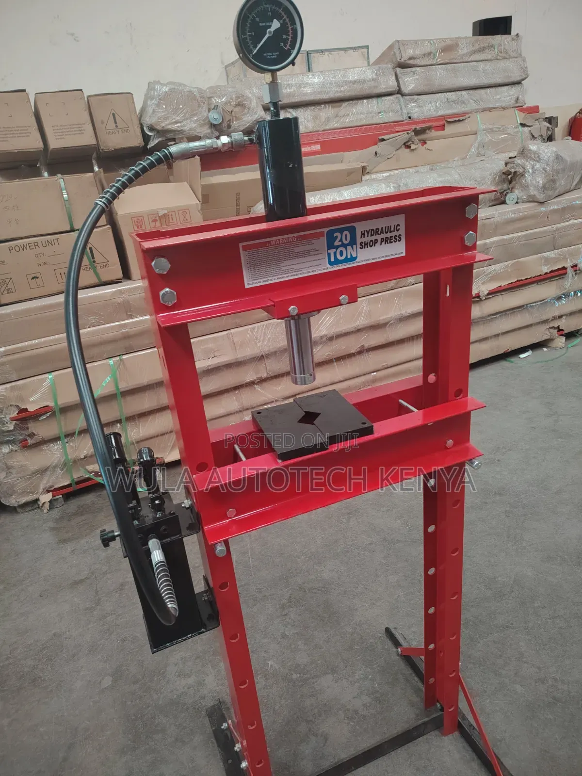Heavy Duty Workshop Equipment 20tns New Press Machine Sunshine Italy