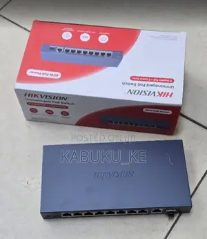 Hikvision DS-3E0510P-E/M 8 Port Gigabit Unmanaged POE Switch