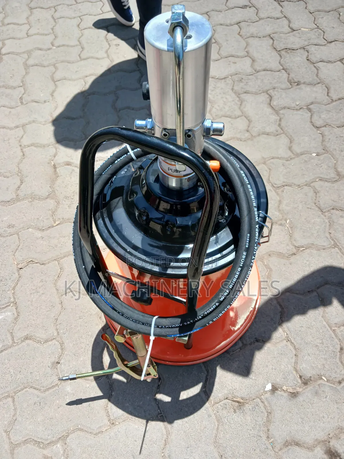 20l Pneumatic Grease Bucket