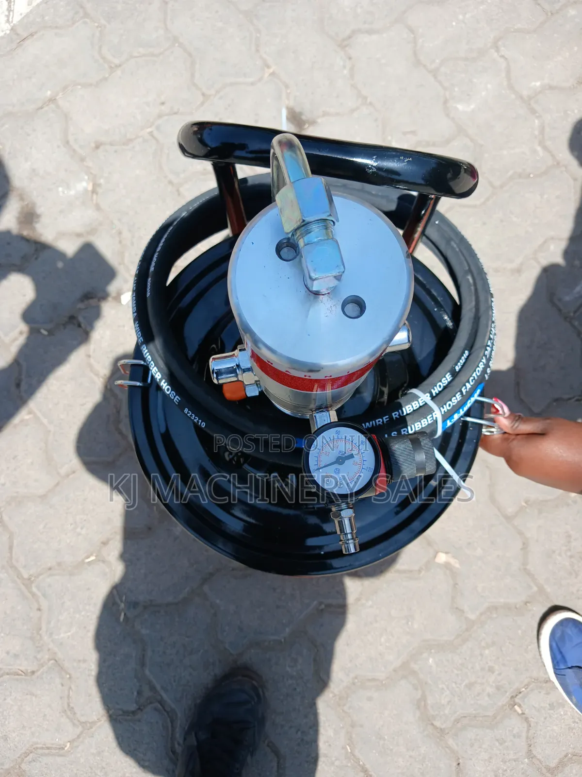 20l Pneumatic Grease Bucket