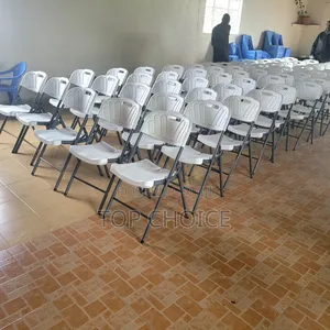 White Folding Chairs for Events & Churches