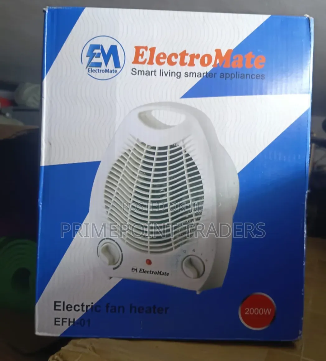 Electromate Electric Fan Room Heater – Cozy Warmth