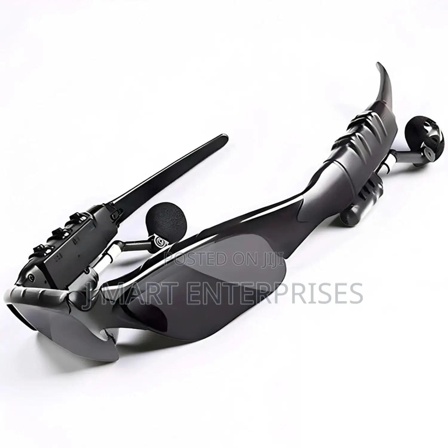 Sunglasses With Built-in Earphones and Microphone