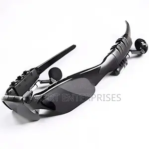 Sunglasses With Built-in Earphones and Microphone