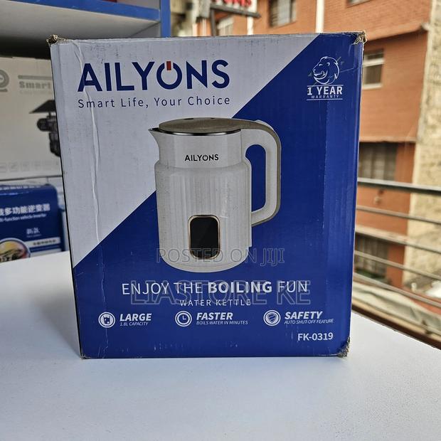 Ailyons Electric Kettle 1.8L – Automatic Shut Off