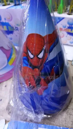 Spinder Man Birthday Hat