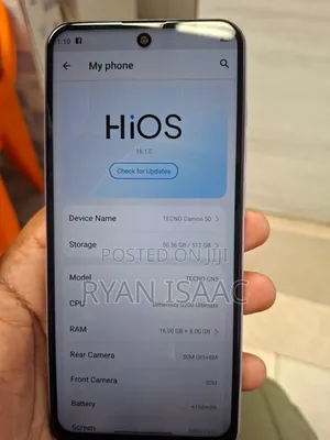 New Tecno Camon 50 Ultra 512 GB Purple
