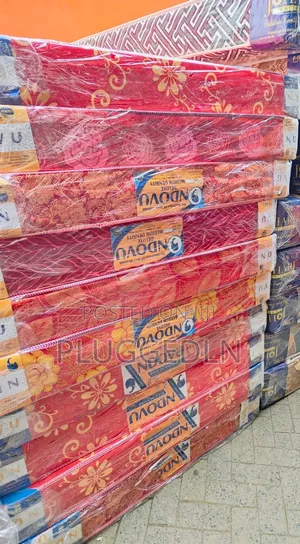 3×6 Medium Density 6 Inches Plain Mattress.