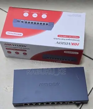 New Hikvision 8 Port Gigabit Unmanaged POE Switch