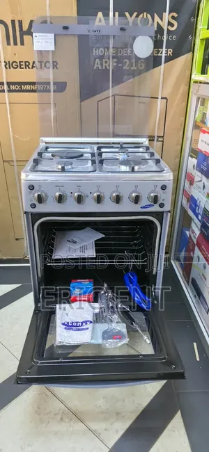 Ecomax Standing Cooker 60×60 3G + 1 Electric Hot Plate & Electric Oven