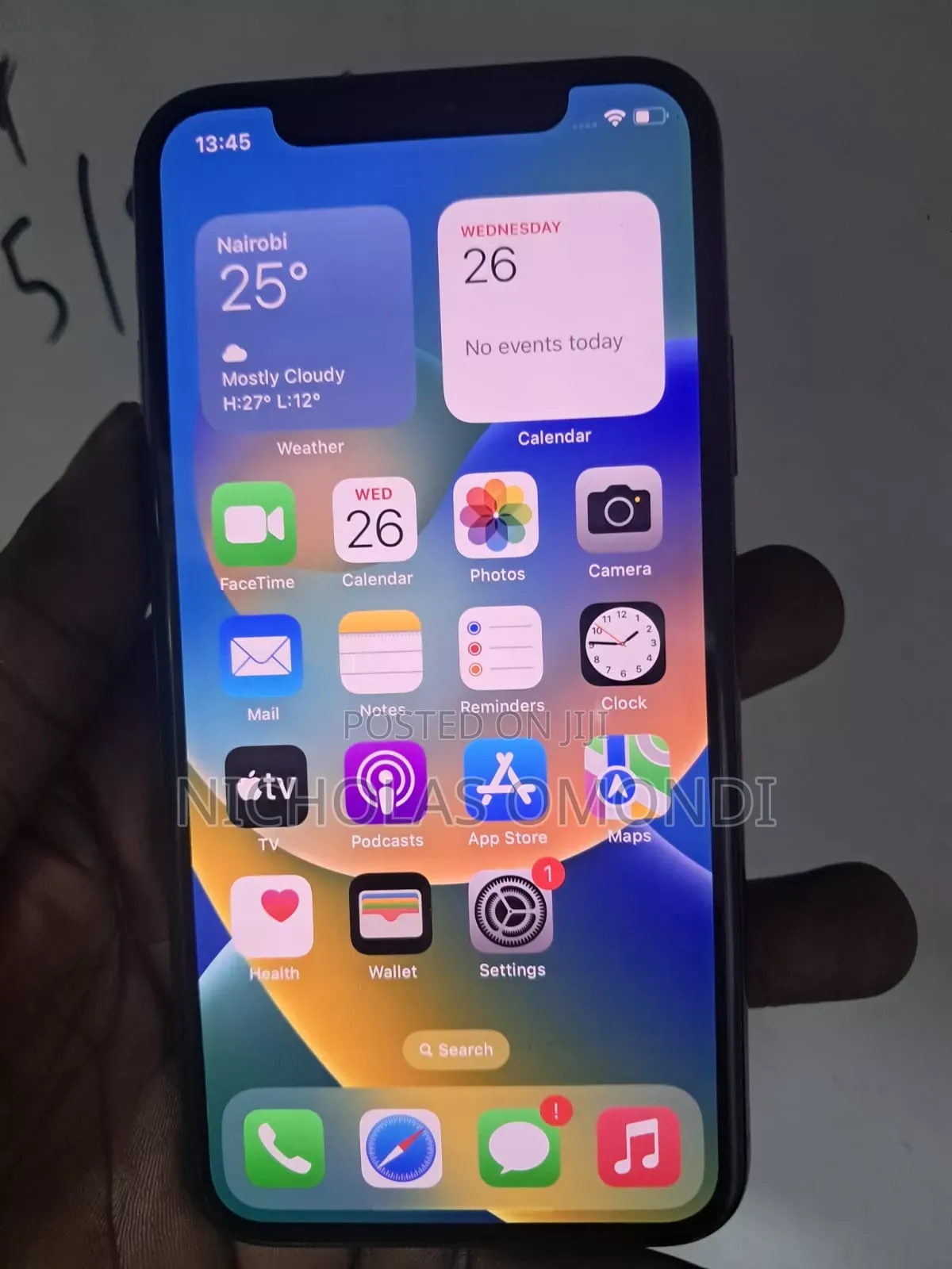 Apple iPhone X 256 GB Silver
