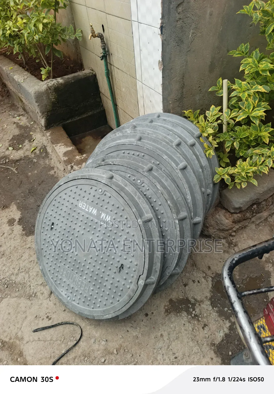 Locable Circular Manhole Cover 600mm Diameter