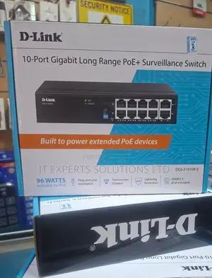 D-Link Des-F1010p-E 8-Port Poe Switch