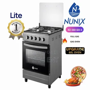 New Model 50*55 Nunix Full Gas Standing Cooker