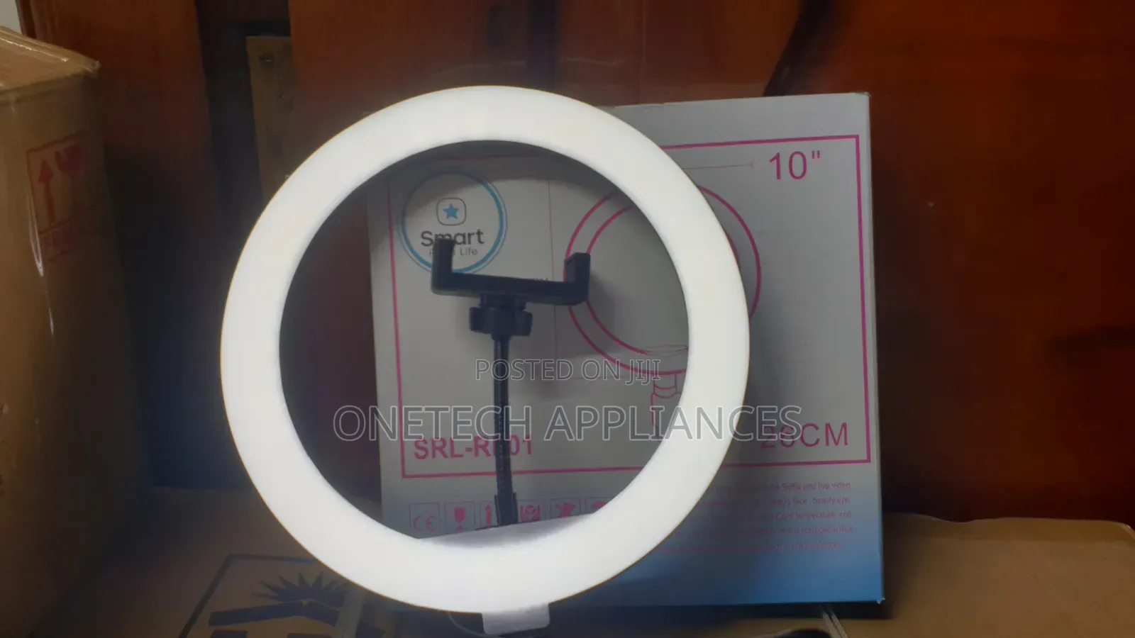 10 Inch Ring Light, 3 Lighting Modes, for Tiktok, Photography, Makeup