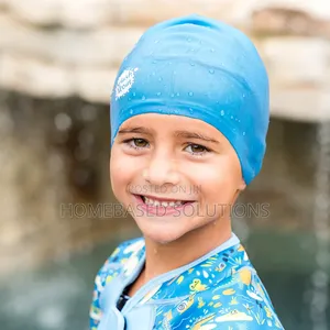Kids Silicon Swim Caps