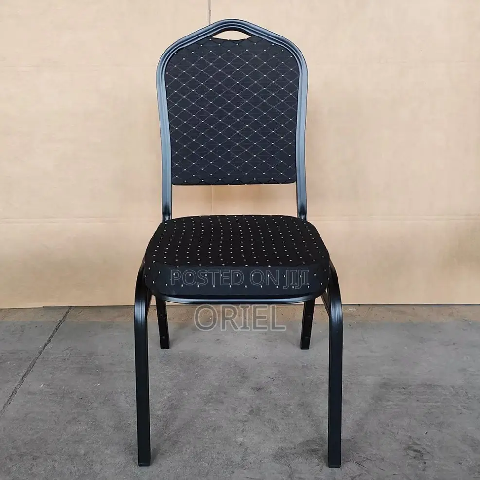 Office Chair : Black Banquet Chair