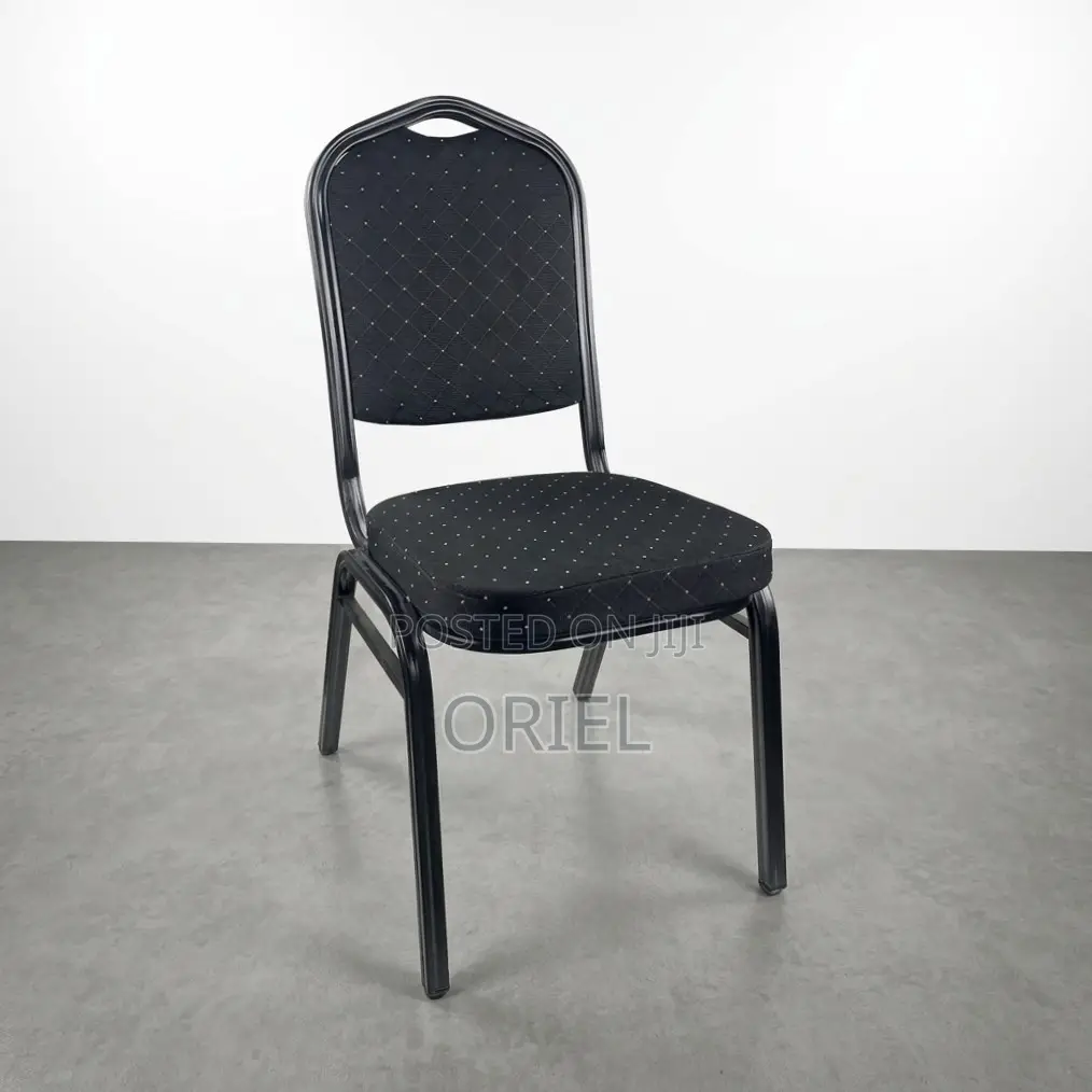Office Chair : Black Banquet Chair