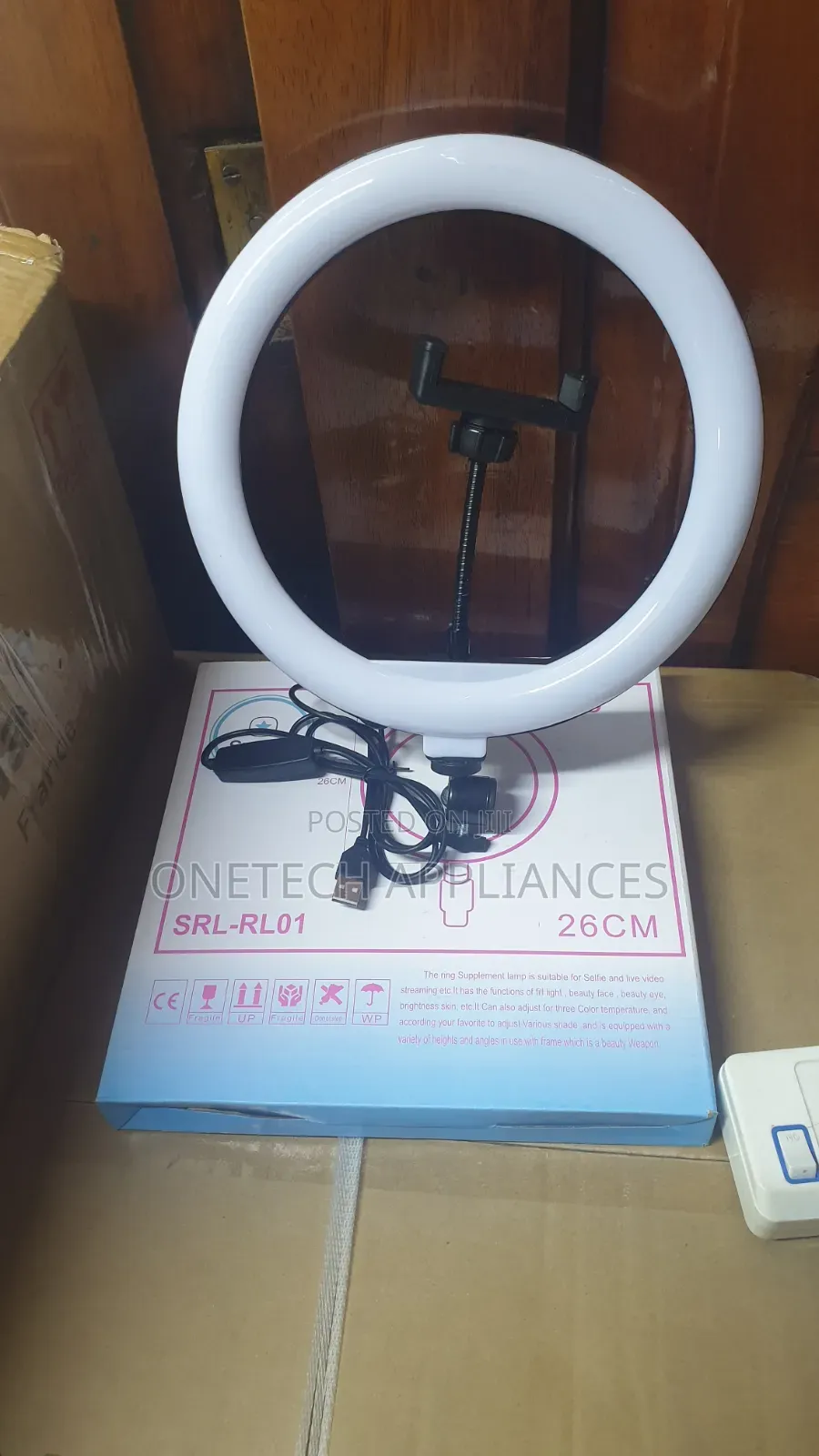 Ringlight With Tripod Stand 10 Inch