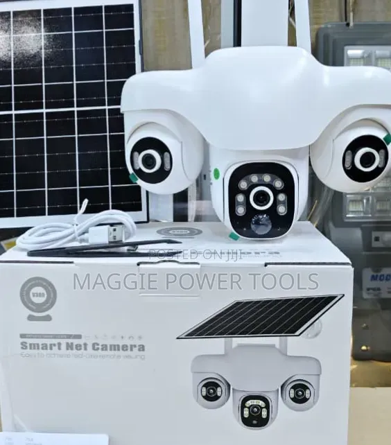 Quality 4g Lens Solar PTZ Camera /All Heads 369° Rotating /2 Way Audio