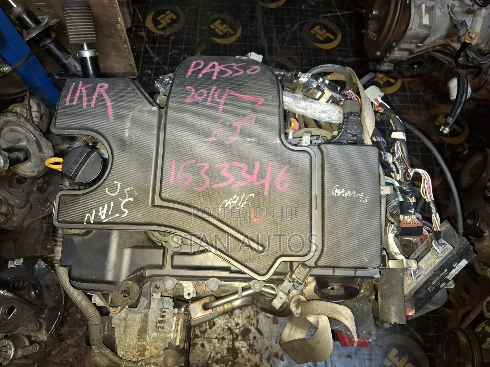 1kr Slim Engine for Toyota Passo 2014 Model