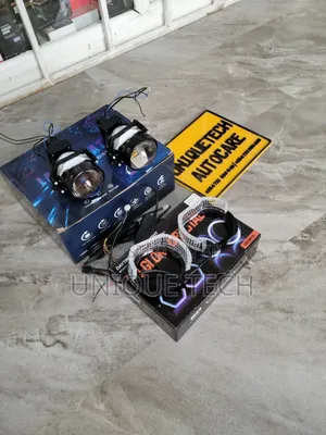 5D Glory Ring 2.5 Inch With Bi LED Projector Headlights