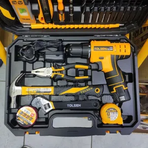 Tolsen 65-Piece Household Tool Set (Model 85365),